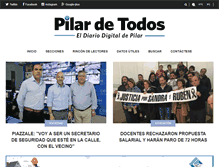 Tablet Screenshot of pilardetodos.com